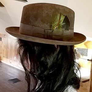 Dobbs | Chocolate Brown Trillby Hat